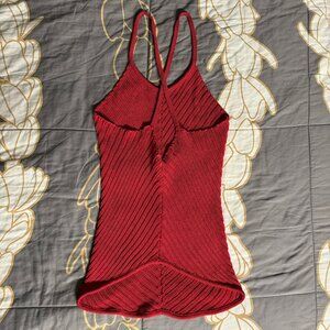 Pianoforte di MaxMara Red Knitted Top